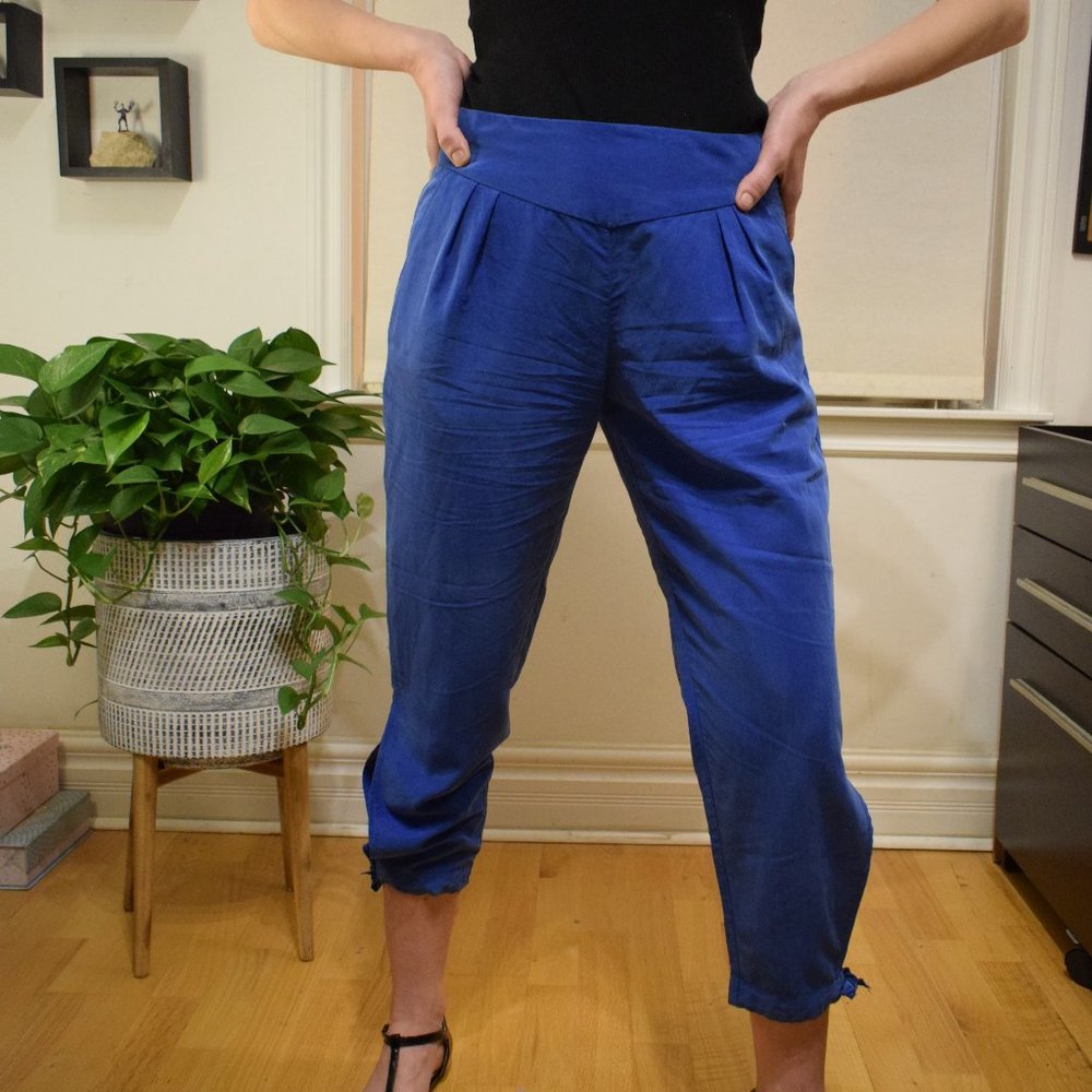 Guess Blue Silky Smooth Dress Pants